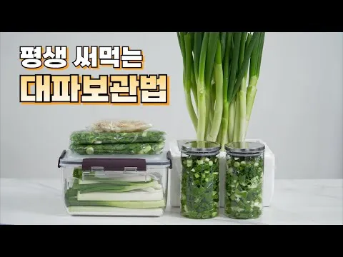 겨울 대파 보관법