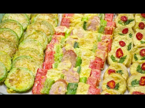 모듬전 맛있게 만들기