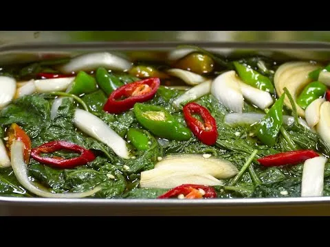 깻잎순 장아찌