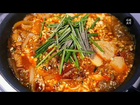 순두부 짬뽕 라면
