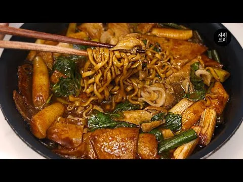 짜장떡볶이