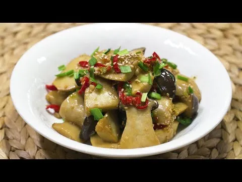간장 버섯 볶음