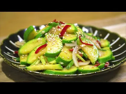 애호박무침
