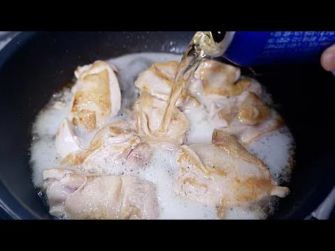 김빠진 맥주 닭조림 덮밥