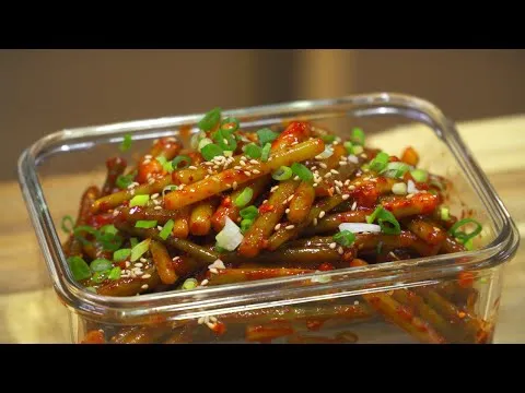 마늘쫑 고추장장아찌