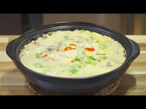 찜 연두부계란찜