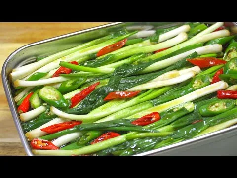쪽파장아찌