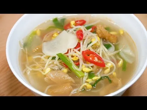 황태 콩나물국